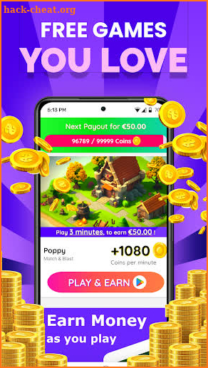 MONEY CASH - Play Games & Earn screenshot