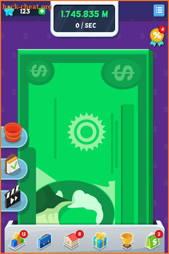 Money Clicker Game  - Tycoon Make Money Rain 💵 screenshot