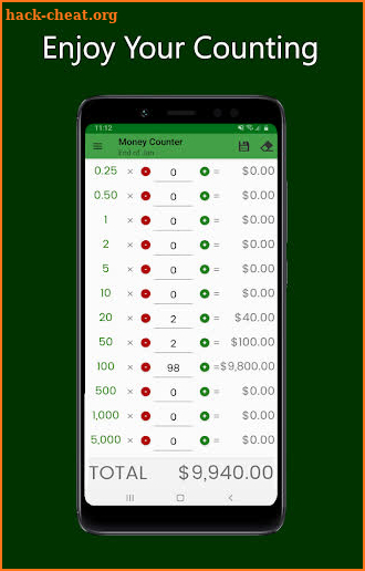 Money Counter : Cash Calculator screenshot