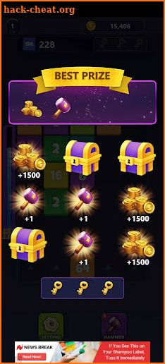 Money Cube: Huge Reward2048 screenshot