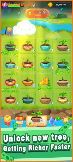 Money Garden -- plant trees and harvest money screenshot
