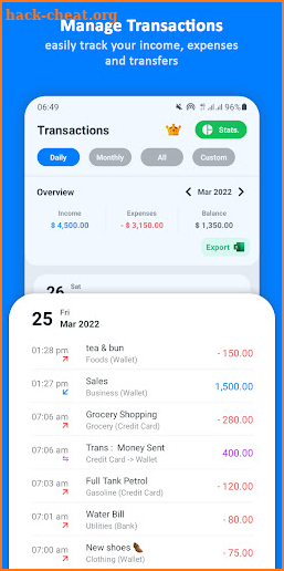Money Manager Expense Tracker screenshot