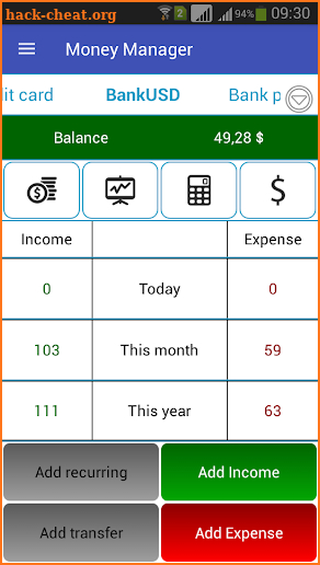 Money Manager Pro screenshot
