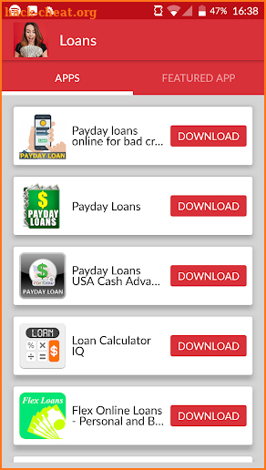 Money Online, Fast Cash Advance, Payday Loans Apps screenshot
