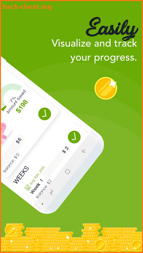 Money Saving Tracker - 52 Week Challenge screenshot