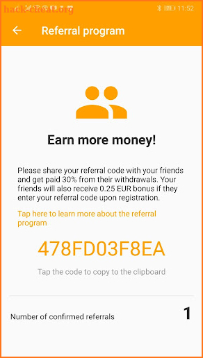 Money SMS DEMO | Make Money Online screenshot