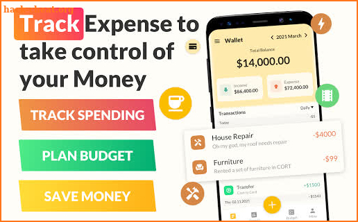 Money Tracker Expense Tracker screenshot