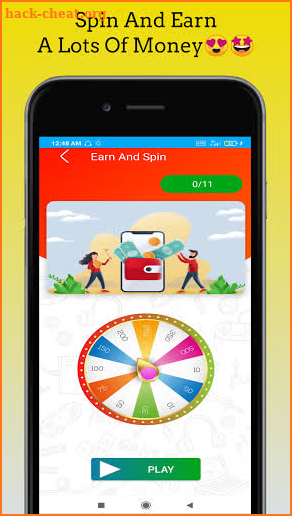 MoneyFly RG - Play Spin Quiz & Earn Money screenshot