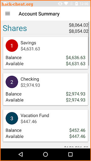 MoneyLinQ Mobile Banking screenshot