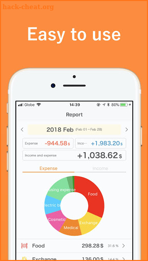 MoneyNote - Expense Manager screenshot