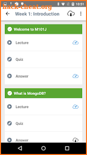 MongoDB University screenshot