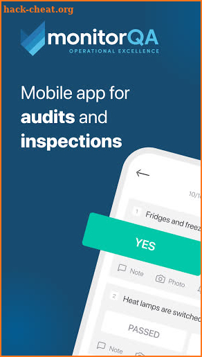 monitorQA - Mobile Inspections & Audits screenshot