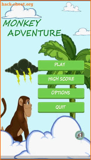 Monkey Adventure Game screenshot