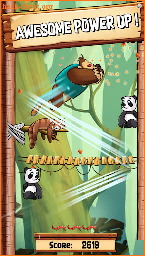 Monkey jungle jump - temple monkey jump screenshot