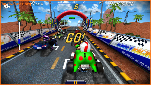 Monkey Racing Free screenshot