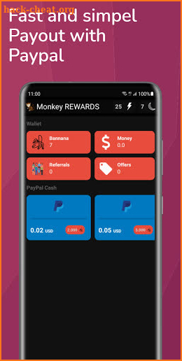 Monkey Rewards screenshot