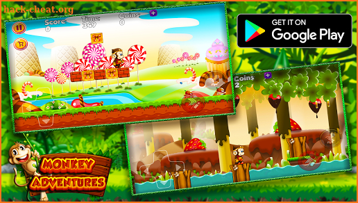 Monkey Run Adventure screenshot