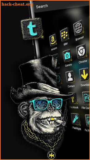 Monkey Swag Launcher Theme screenshot