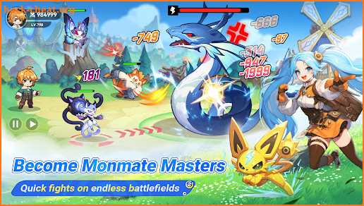 Monmate Master: Idle Adventure screenshot