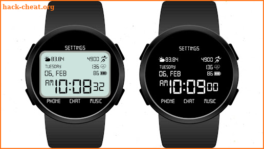 Mono Classic Watch Face screenshot
