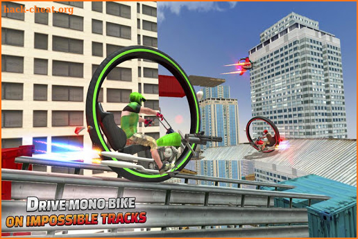 Monocycle Stunt Simulator – Mega Ramp Stunt games screenshot