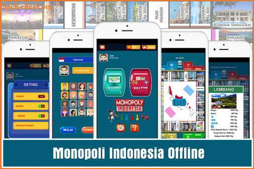 Monopoli Indonesia Offline screenshot