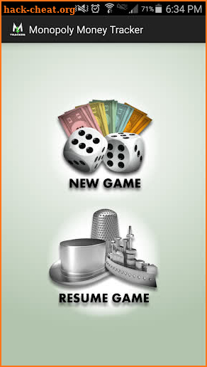 Monopoly Money Tracker screenshot