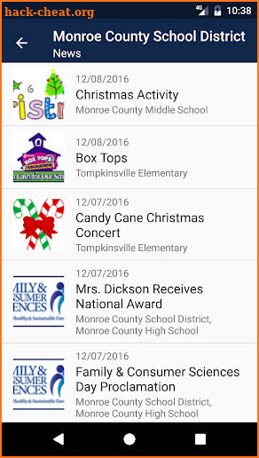 Monroe County School District screenshot