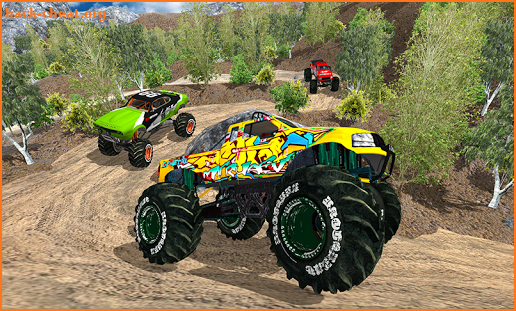 Monster 4x4 OffRoad Truck Hill Monster Jeep Racing screenshot