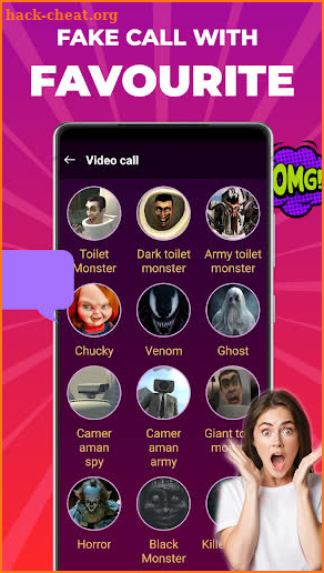 Monster Call: Prank Video Call screenshot