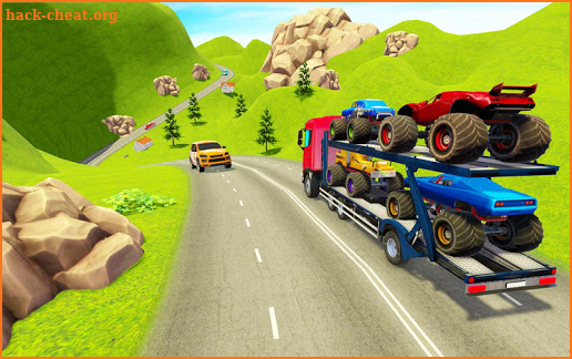 Monster Car Transporter 2019 screenshot