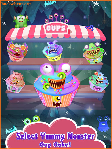 Monster Cupcake Sweet Dessert Kitchen screenshot