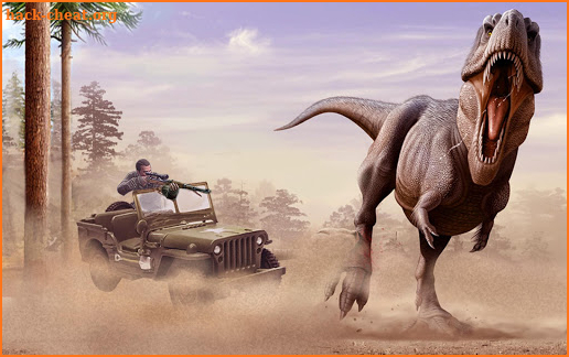 Monster Dino Attack FPS Sniper Shooter screenshot