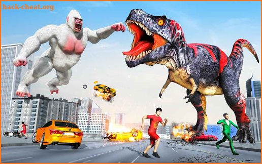 Monster Dino City Smasher: Gorilla Animal Rampage screenshot