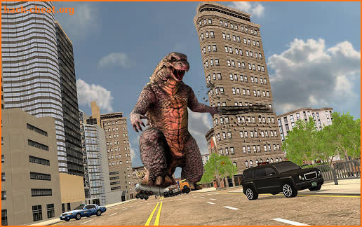 Monster Dinosaur City Attack screenshot