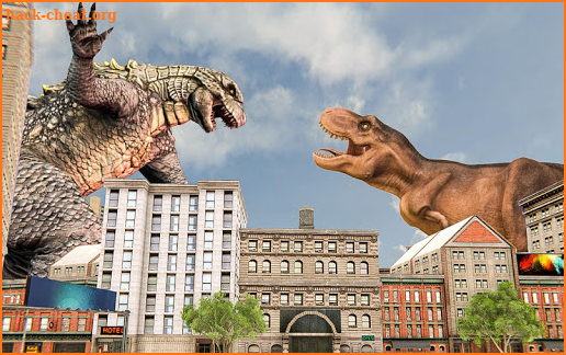 Monster Dinosaur  Rampage : City Attack screenshot