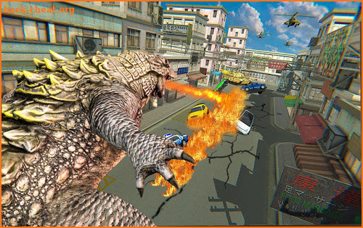 Monster Dinosaur  Rampage : City Attack screenshot