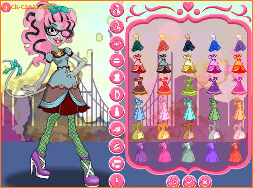 Monster Dolls Dress Up Game screenshot