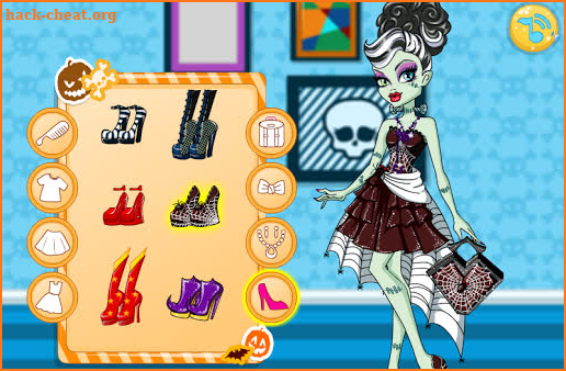 Monster Dolls Fangtastic Fashion Dress Up screenshot