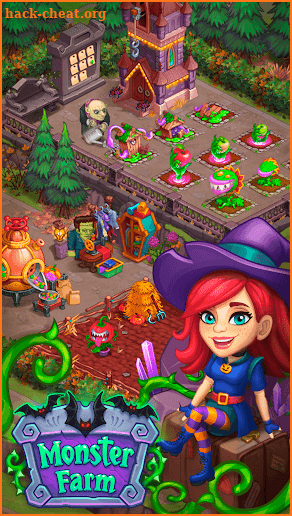 Monster Farm: Happy Halloween Game & Ghost Village screenshot