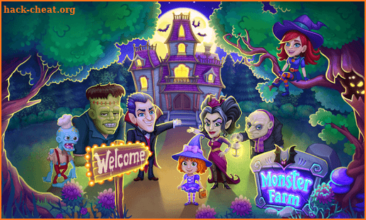 Monster Farm: Happy Halloween Game & Ghost Village screenshot
