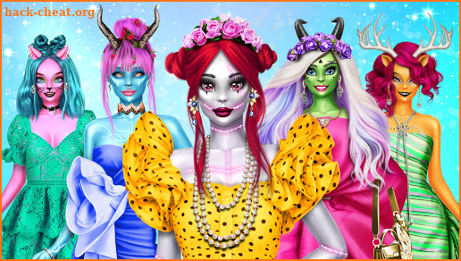 Monster Girl Dress Up - Halloween Fashion screenshot