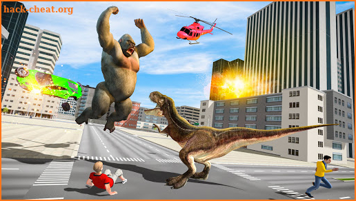 Monster Gorilla Rampage City Attack 2020 screenshot
