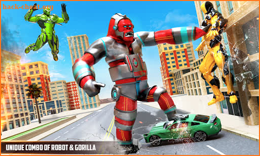 Monster Gorilla Rampage City Attack: Animal Sim screenshot
