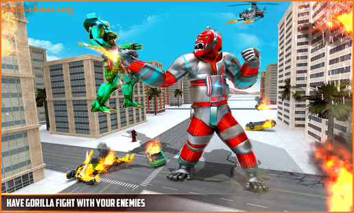Monster Gorilla Rampage City Attack: Animal Sim screenshot