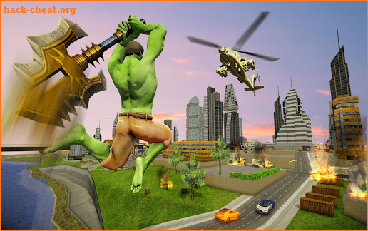Monster Hero City Rampage screenshot