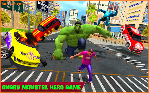 Monster hero Incredible Fight in the city 2021 screenshot