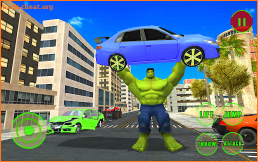 Monster hero Incredible Fight in the city 2021 screenshot