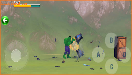 Monster Hunk Hero City Battle :Gangstar Crime 3D screenshot