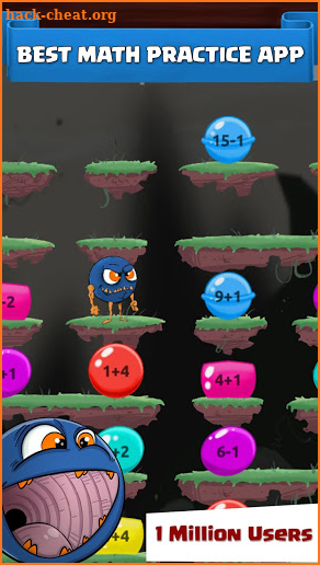 Monster Math - Math facts learning app for kids screenshot